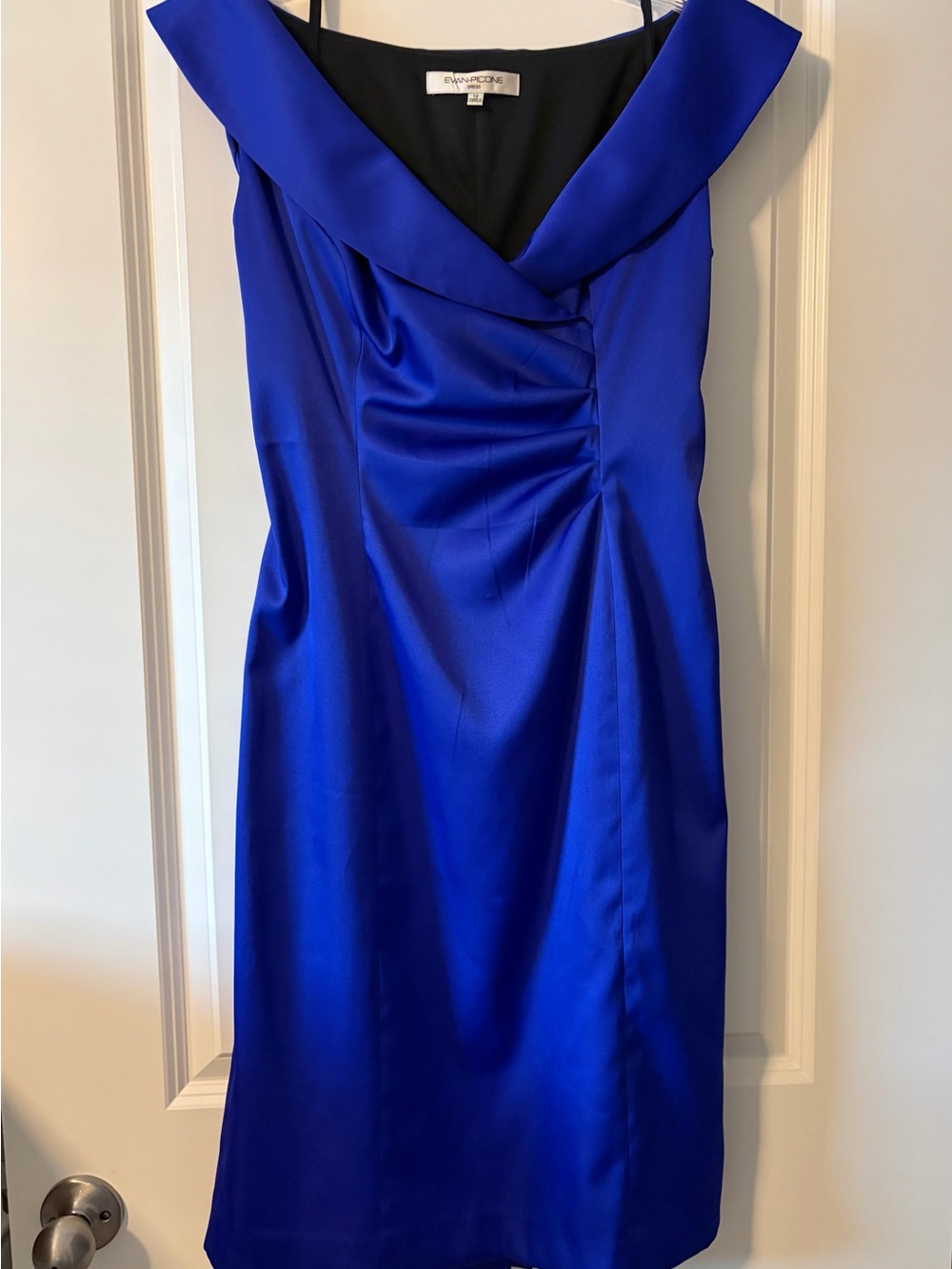 Evan Picone Royal Blue Sheath Dress